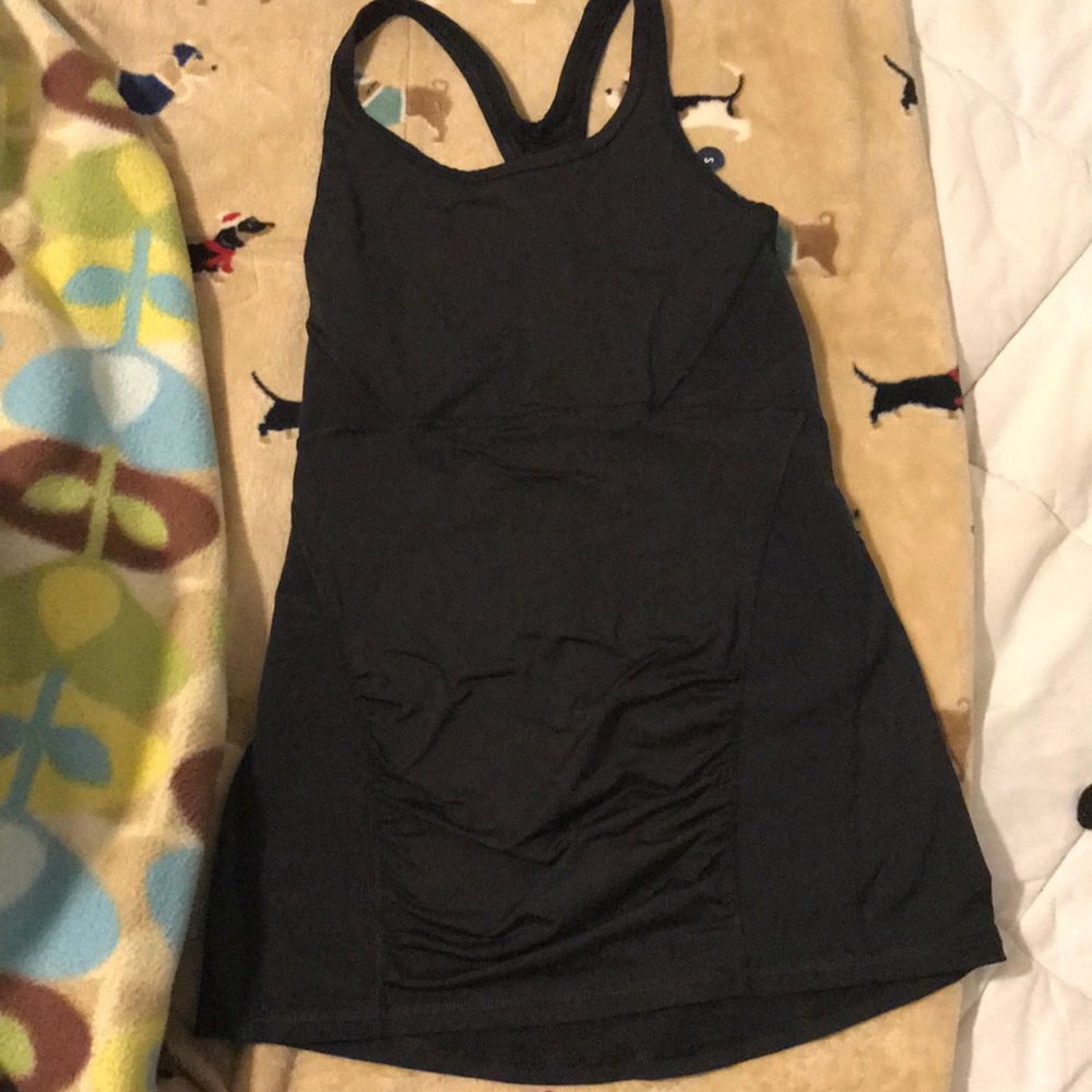 • Athleta Stealth Racerback Tank Black